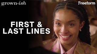 grown-ish Characters' First vs. Last Lines | Freeform