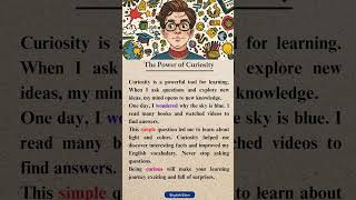 Power of Curiosity | english speaking practice