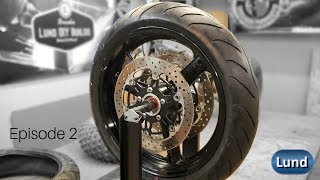How I Changed & Balanced My Motorcycle Tire and Wheel by Hand E.2