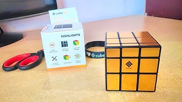 REVIEW & UNBOXING DRIFT 3X3 MIRROR CUBE BY CUBELELO