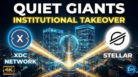XDC & XLM: The "Quiet Giants" Taking Over Global Finance 🤫