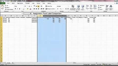 Importing and Exporting Grades in Moodle 1.9