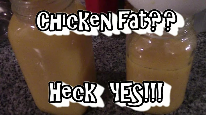 Chicken Fat? SCHMALTZ? YOU BET!!