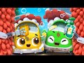 Let&#39;s Take a Bath | Fun Bath Time Song | Vehicles Song | Kids Songs | BabyBus