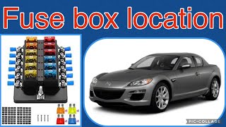 Sports Performance The fuse box location on a 2004 Mazda RX 8