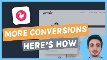 SaaS Landing Page Teardown: Gatherit.co - With just a few tweaks we got more conversions!