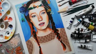 Anne With An E Oil Painting [ speedpaint ] | Anne Shirley Cutberth