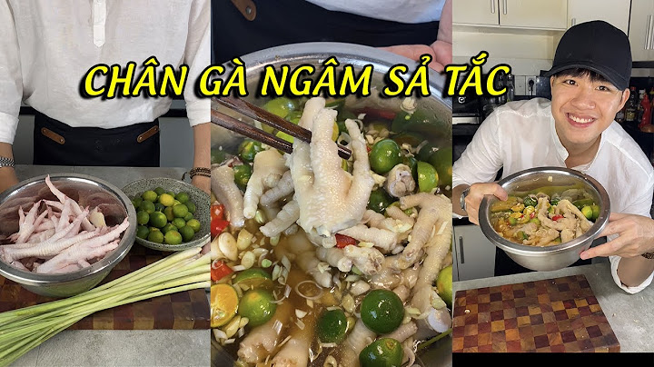 CÔNG THỨC LÀM CHÂN GÀ NGÂM SẢ TẮC SIÊU ĐƠN GIẢN CỰC NGON #SHORTS
