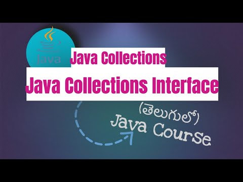 Java Collections Interface Methods in Telugu | Java Collections in Telugu | జావా (Java in Telugu)