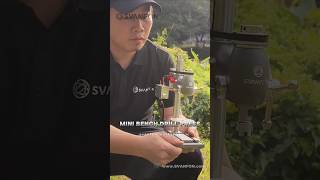 Mini Bench Drill Press SVANFON Brushless Motor Heavy-Duty Cast Iron for Watch Repair Jewelry DIY