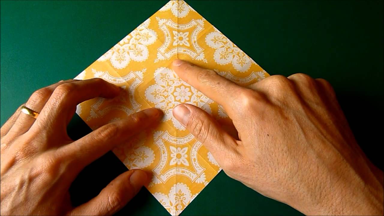 Square Origami Envelope Youtube