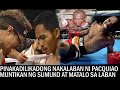 PINAKADILIKADONG NAKALABAN NI PACQUIAO MUNTIKAN NG SUMUKO AT MATALO DAHIL SA MGA PATAMA NG CHAMPION