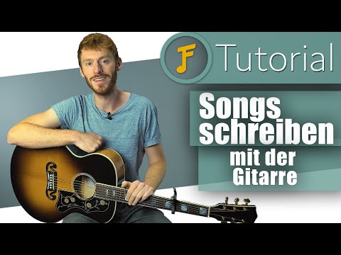 Video: Wie Man Lieder Mit Einer Gitarre Komponiert