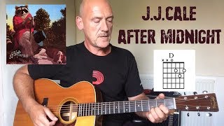 Video thumbnail of "JJ Cale - After Midnight - Guitar lesson by Joe Murphy"