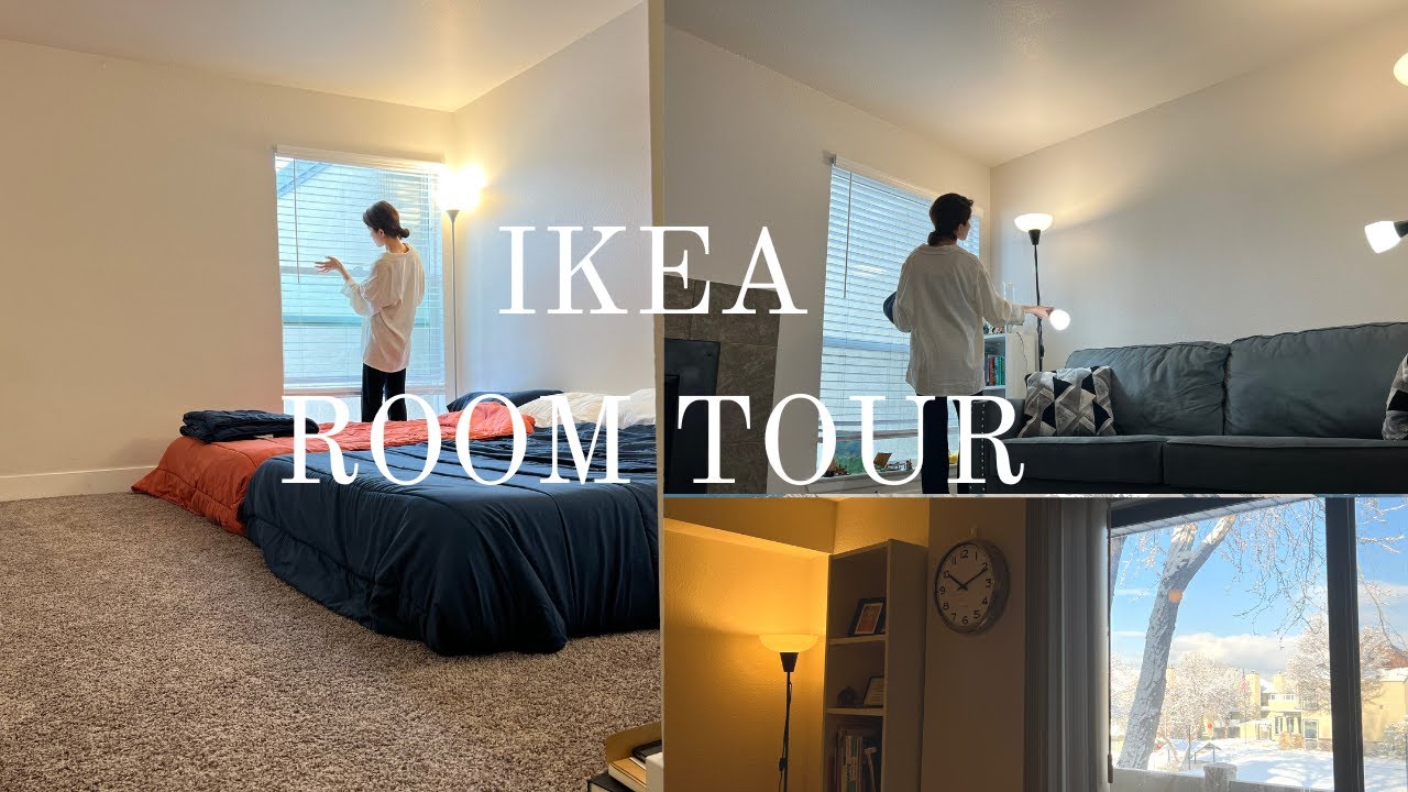 이케아로 꾸민 집 이케아룸투어 IKEA ROOM TOUR 미국아파트, 미국일년살기 YouTube