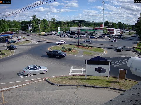 Sharx Security Demo Live Cam: rotary traffic circle Derry NH