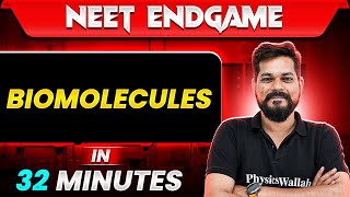 BIOMOLECULES in 32 Minutes || NEET 2024