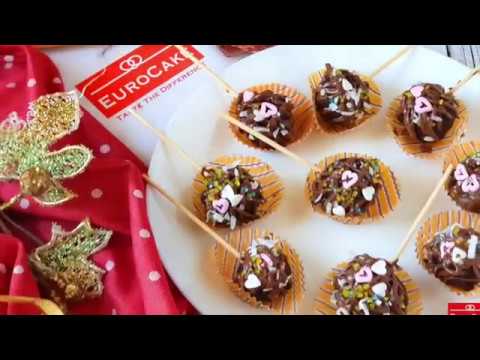Eurocake Chocolate Chip Brownie Cake Pops (No-Bake) Recipe