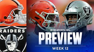 Browns Vs Raiders Game Preview Predictions And Best Bets Nfl Week 12