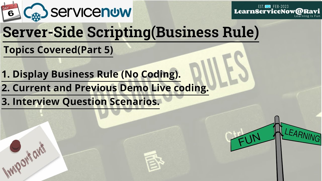 servicenow assignment rule vs business rule