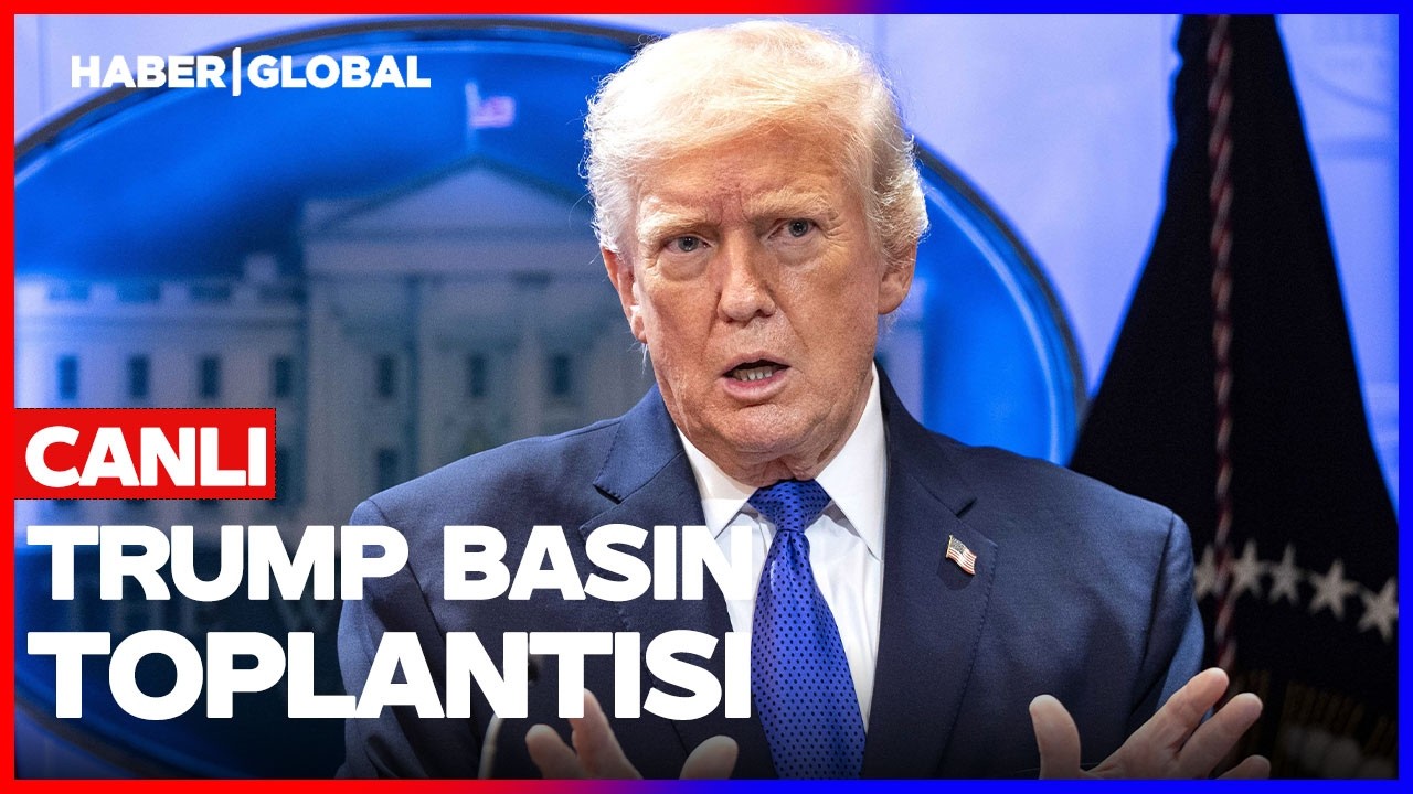 CANLI YAYIN | Trump Basın Toplantısında Konuşuyor!