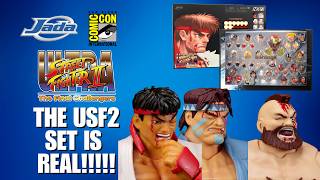 NEW JADA TOYS ULTRA STREET FIGHTER 2 YOU LOSE ACCESSORY SET SDCC EXCLUSIVE REVEALED!