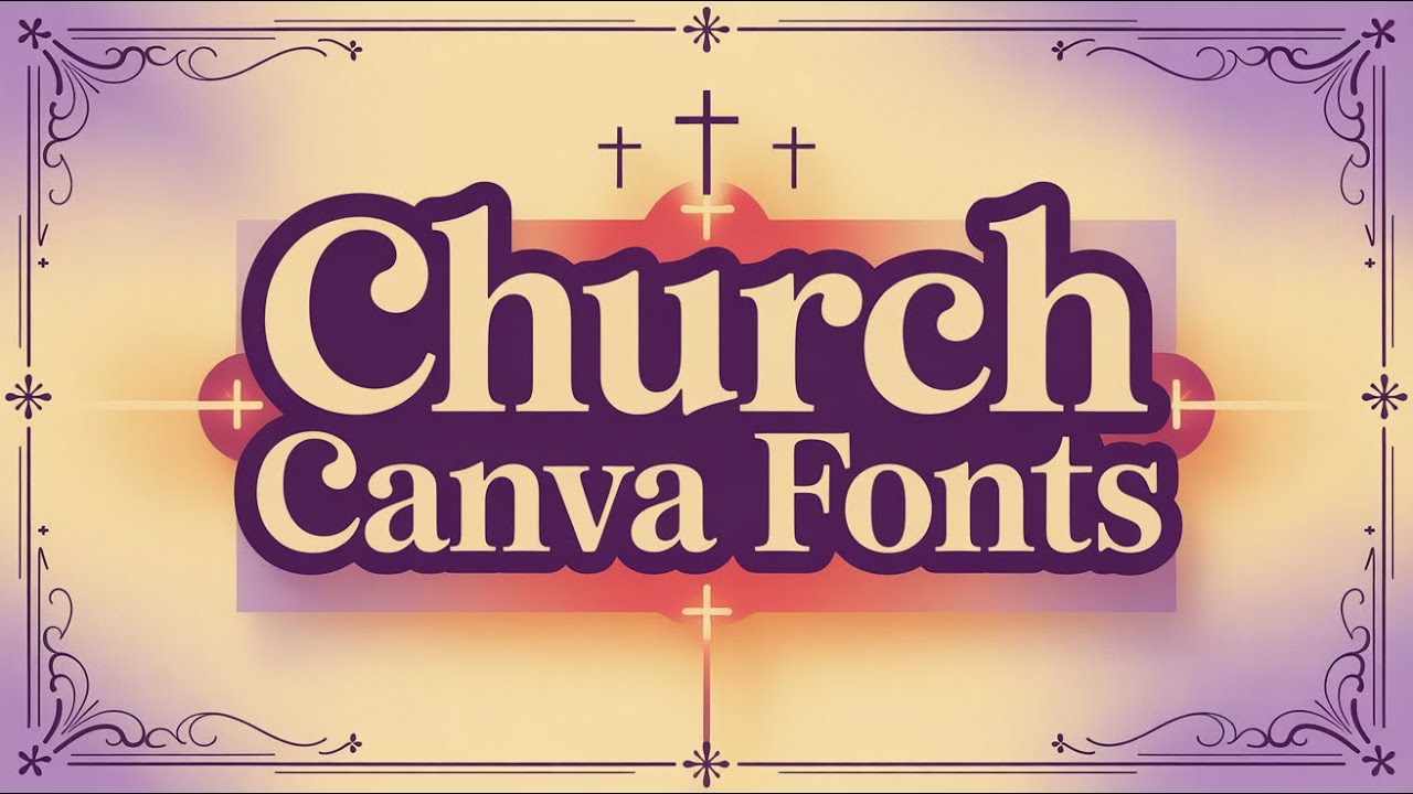 5 Best Canva Font Combos for Church Graphics - YouTube