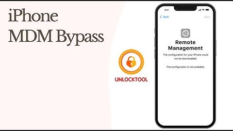 How to bypass MDM on iPhone using UnlockTool