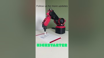 3D printed robot arm drawing #robot #robotics #3dprinting #kickstarter #3dprint #arduino