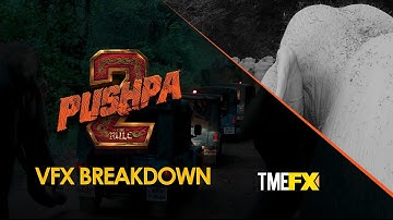 Unleashing the Herd : A Deep Dive into the VFX Breakdown of #pushpa2 Elephantcrowd sequence