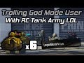 GTA Online: This Player Was in God Mode, So We Formed An RC Tank Army To Stop Him LOL