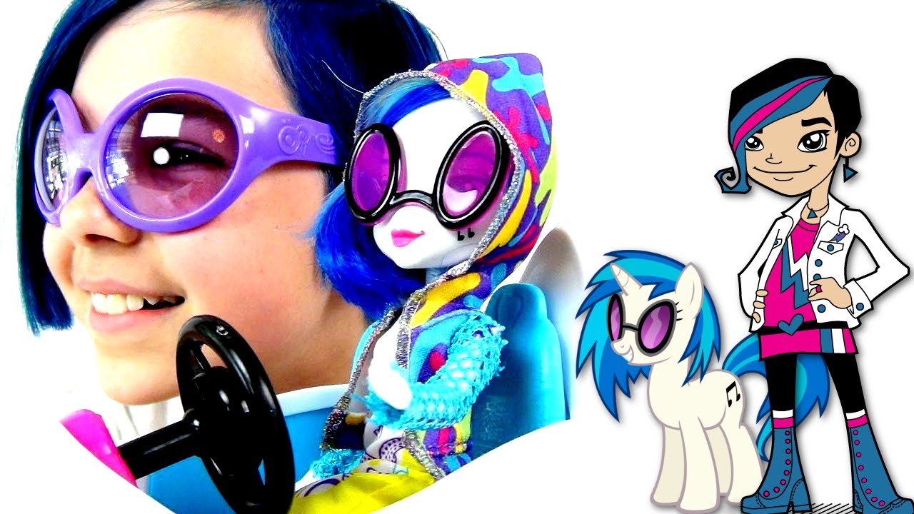 My Little Pony - Mlp Equestria Girls Dj Pon-3 Rockin Convertible Car  Playset - Youtube