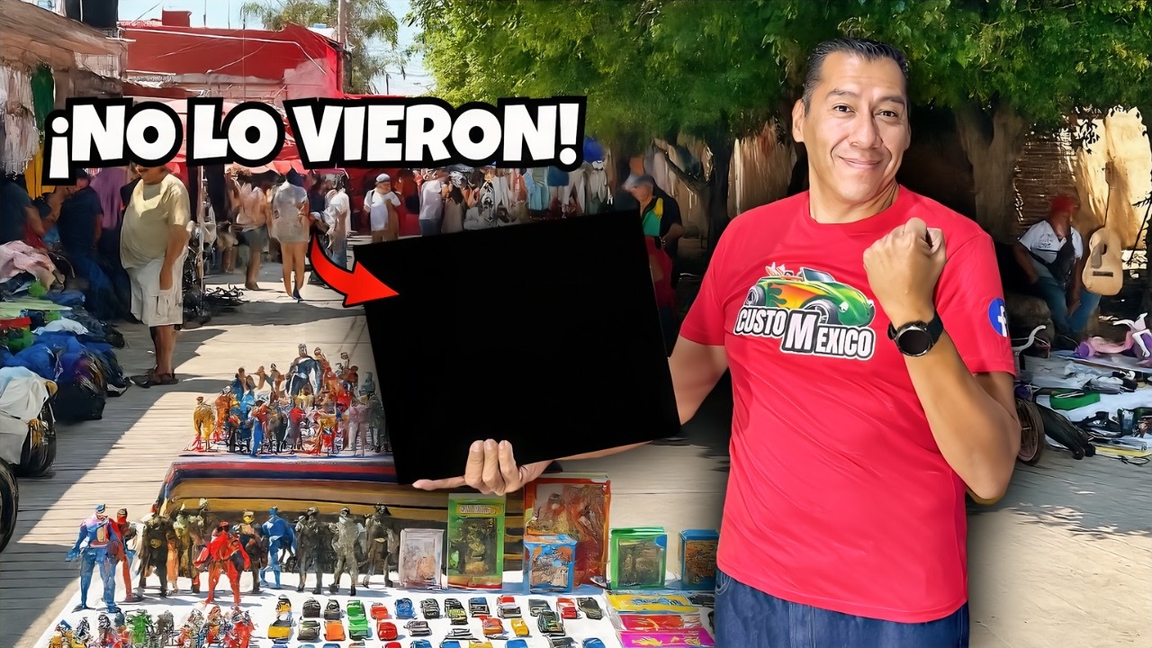 ¡Hallazgo en el Tianguis! El Vendedor Sabía lo que Tenía