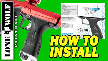 How to Install Dye DSR+ Mechanical Frame | Lone Wolf Paintball