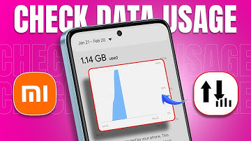 How to Check Data Usage on Xiaomi Phones | Check the Wi-Fi and Mobile Data Usage