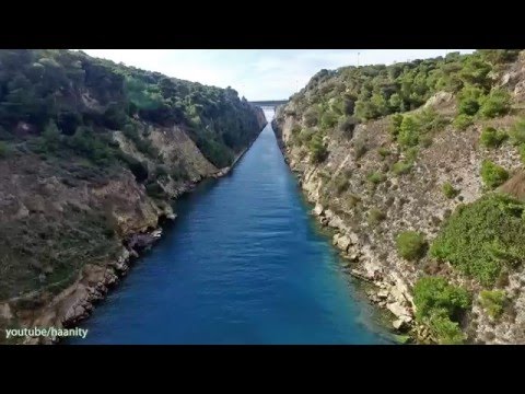 Ισθμός Κορίνθου | Corinth Canal Drone Greece DJI Phantom 3