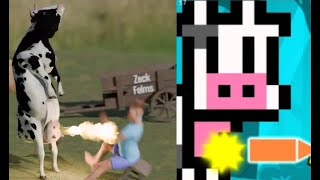Can cows make purple milk 🐄💜🥛In GD