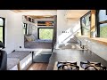 Spacious Shuttle Bus Conversion Built For Family Adventures - DIY Tiny House