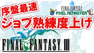 【 FF3 】 ピクセルリマスター攻略 序盤に最速でジョブ熟練度の上げる方法 - Final Fantasy 3 Pixel Remaster【 Steam 】