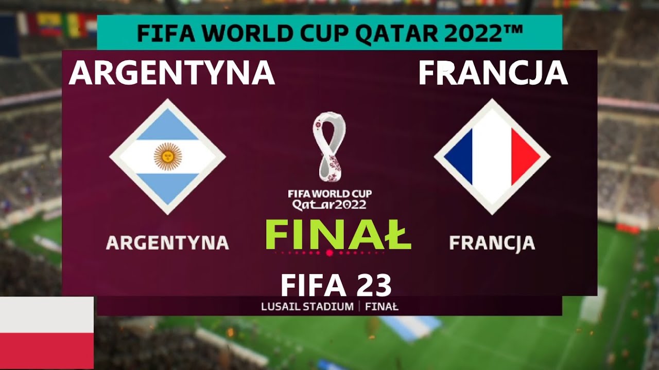 ARGENTYNA - FRANCJA 🔶 QATAR 2023 🔶 FINAŁ🔶 FIFA 23🏐Piotr Play
