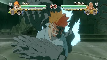Naruto Ultimate Ninja Storm 3 Jugo Complete Moveset with Command List