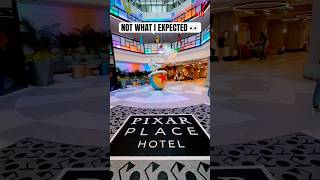 I Stayed at the Pixar Hotel at Disneyland… Worth It? 👀 #disneyland #shorts