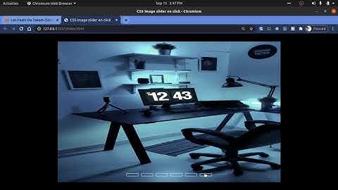 [TUTO]Slideshow with navigation button using HTML & CSS only