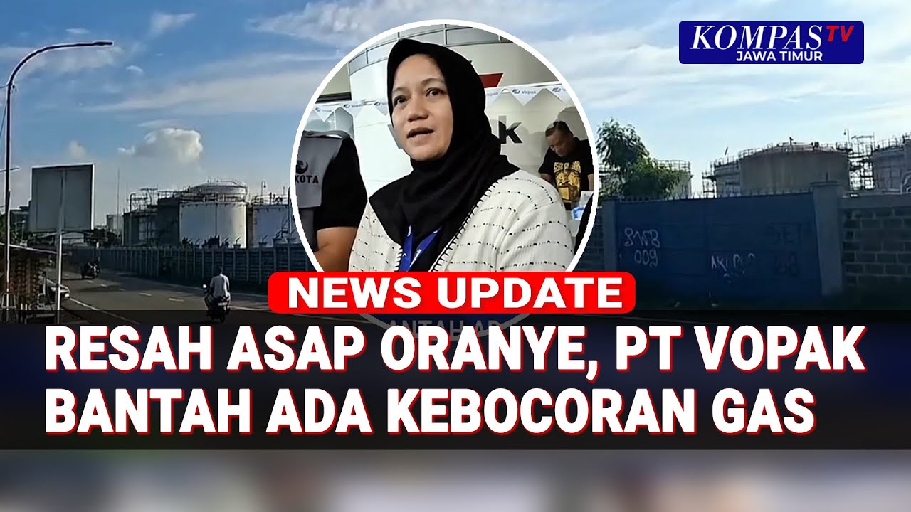 PT Vopak Bantah Adanya Kebocoran Gas Terkait Asap Oranye yang Keluar dari Pabrik