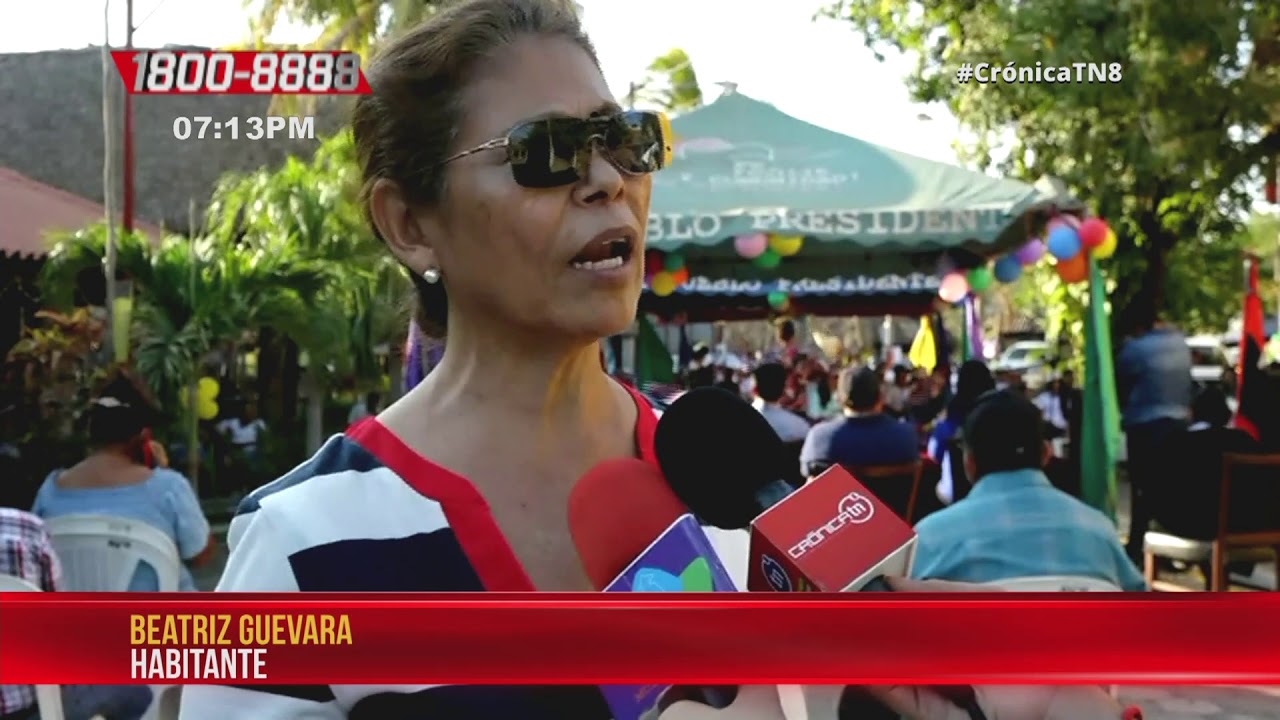 Alcaldía de San Rafael del Sur inaugura proyecto de adoquinado ...