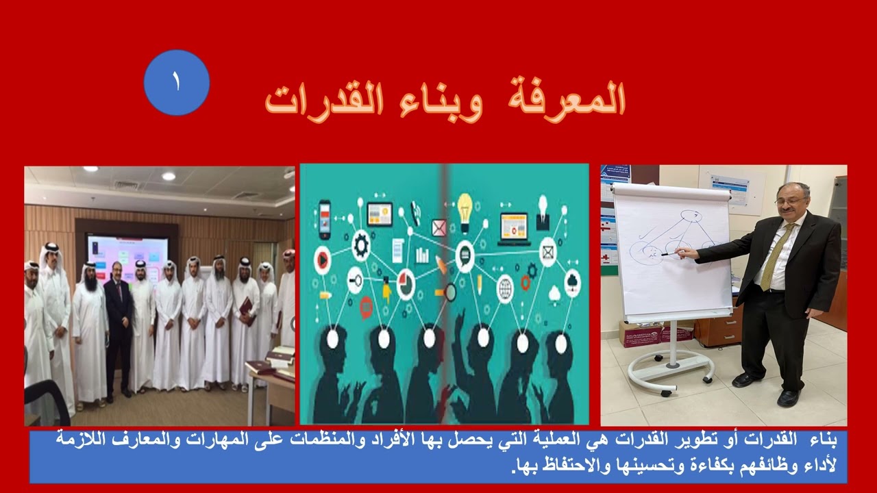 دور المعرفة في بناء القدرات  1