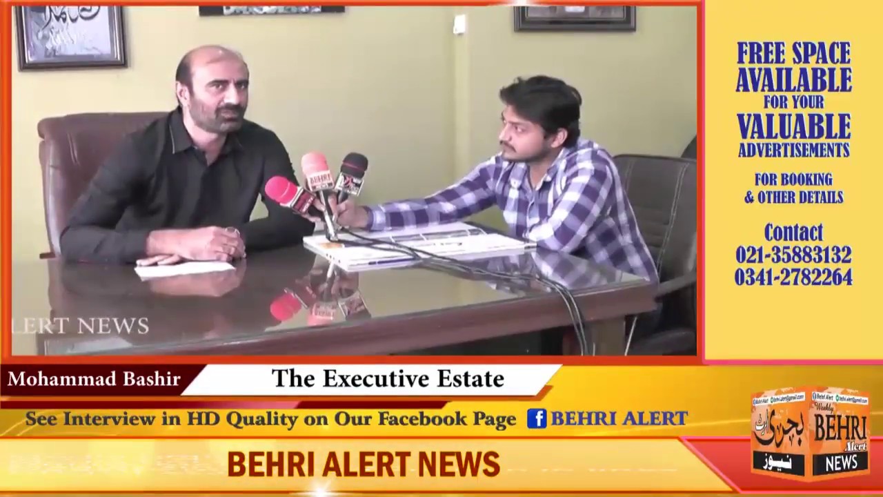 Exclusive Interview: Mr. M. Bashir Memon (CEO, The Executive Estate)