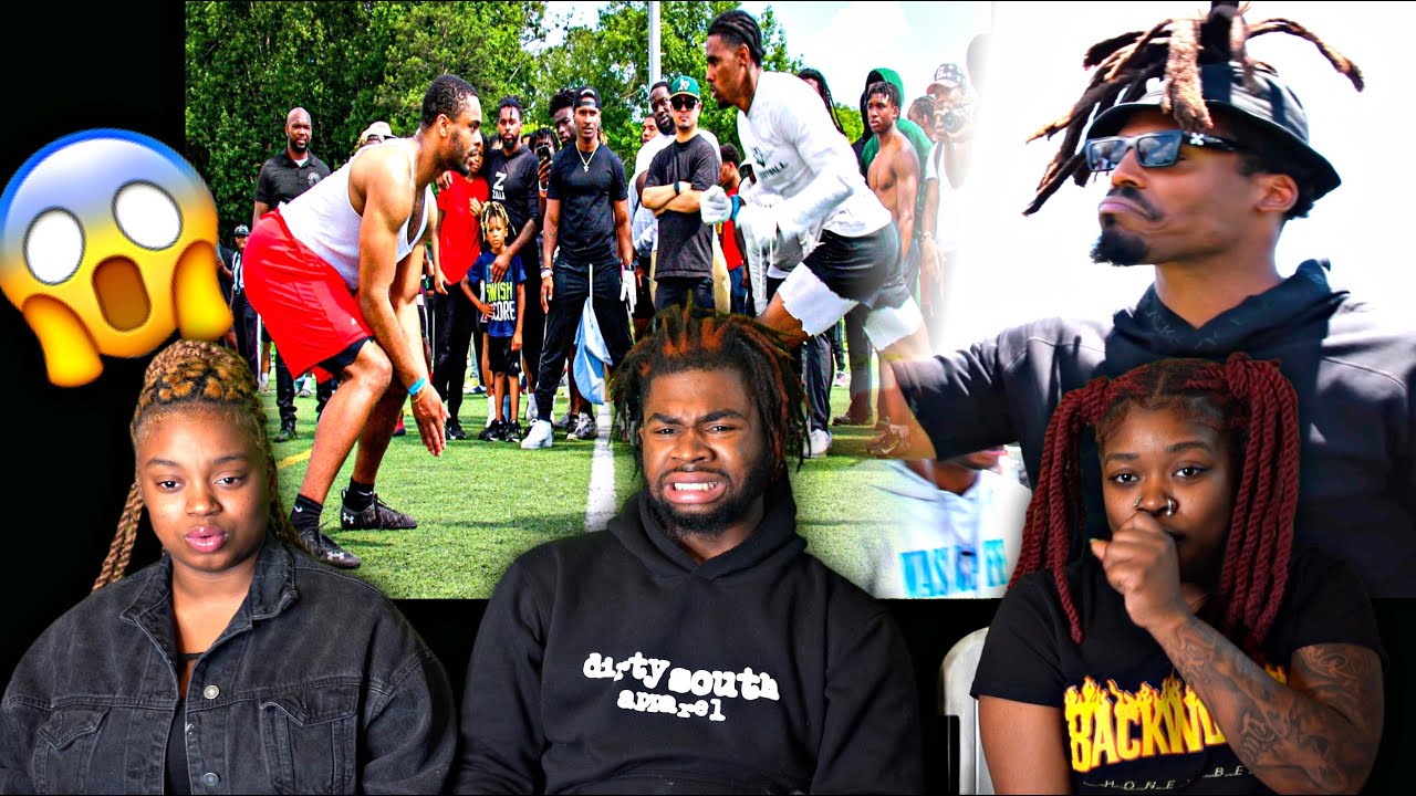 He Clamped 7 WRs IN A ROW for $15k! (Deestroying ATL 1on1's w/ Cam Newton) | REACTION