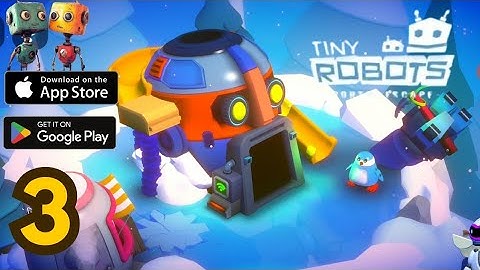 Tiny Robots: Portal Escape - Gameplay Walkthrough Part 3 (ios, Android)
