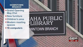 Omaha Public Library announces opening date of new downtown branch